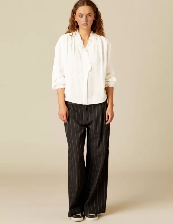 NÍCOLI CAMISA PERKINS CRUDA< Camisas