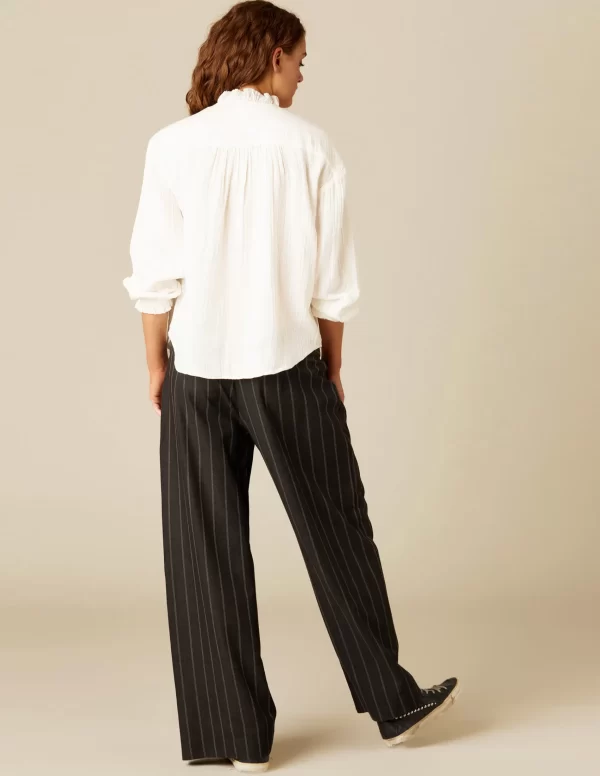 NÍCOLI CAMISA PERKINS CRUDA< Camisas