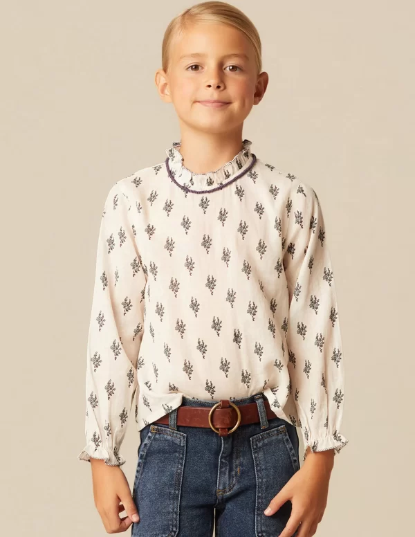 NÍCOLI CAMISA RAMOS AZUL< Camisas