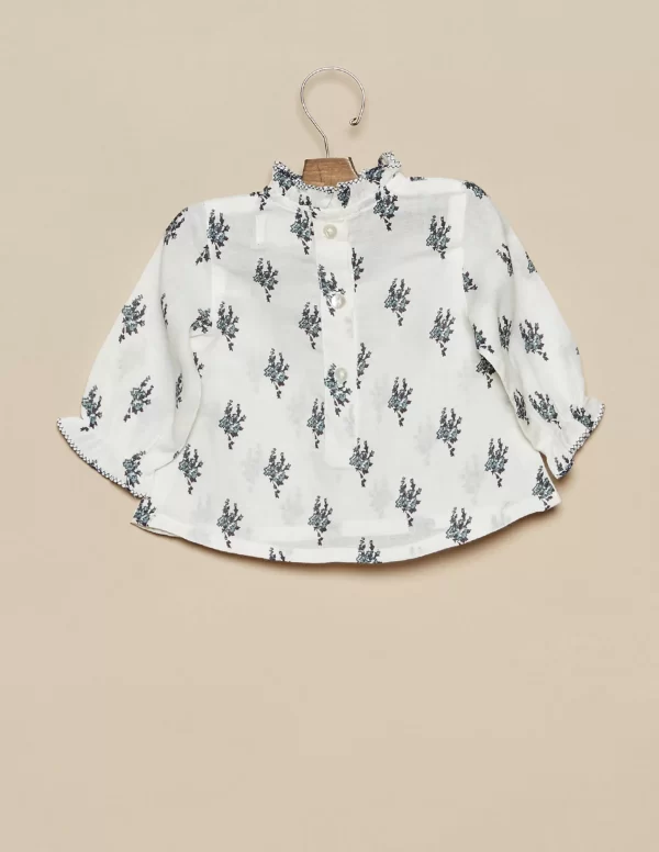 NÍCOLI CAMISA RAMOS AZUL< Camisas
