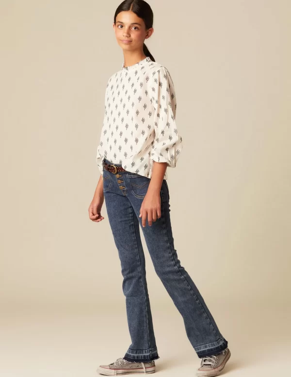 NÍCOLI CAMISA RAMOS AZUL< Camisas