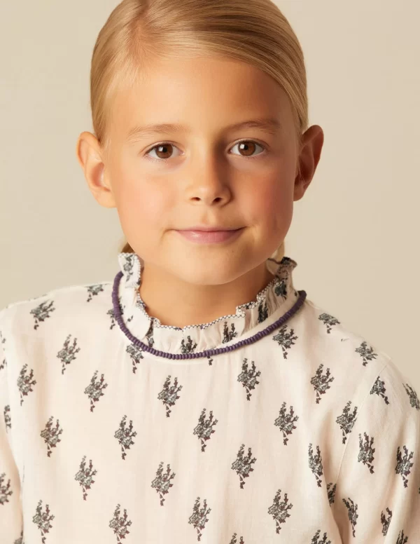 NÍCOLI CAMISA RAMOS AZUL< Camisas