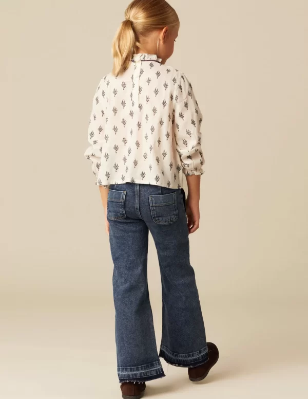 NÍCOLI CAMISA RAMOS AZUL< Camisas