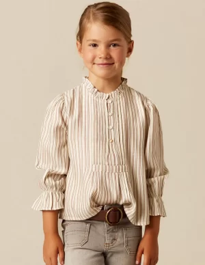 NÍCOLI CAMISA RAYA VERDE< Camisas