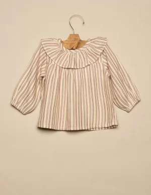 NÍCOLI CAMISA RAYA FRESA VERDE< Camisas