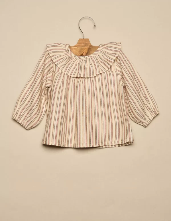 NÍCOLI CAMISA RAYA FRESA VERDE< Camisas