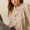 NÍCOLI CAMISA RAYA VERDE< Camisas