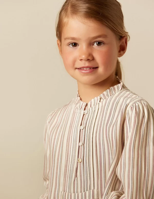 NÍCOLI CAMISA RAYA VERDE< Camisas