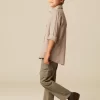NÍCOLI CAMISA RAYA MARRÓN< Camisas