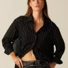 NÍCOLI CAMISA TACHUELAS PLATEADAS< Camisas