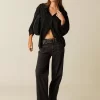 NÍCOLI CAMISA TACHUELAS PLATEADAS< Camisas