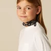 NÍCOLI CAMISETA MANGA LARGA BLANCA< Camisetas