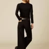 NÍCOLI CAMISETA TACHAS NEGRA< Camisetas | Tops