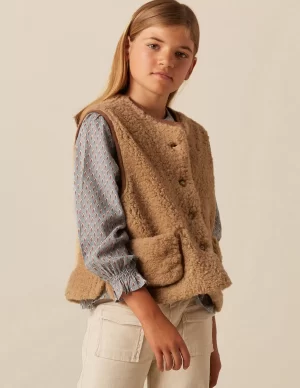 NÍCOLI CHALECO BORREGO< Ropa De Abrigo | Chalecos