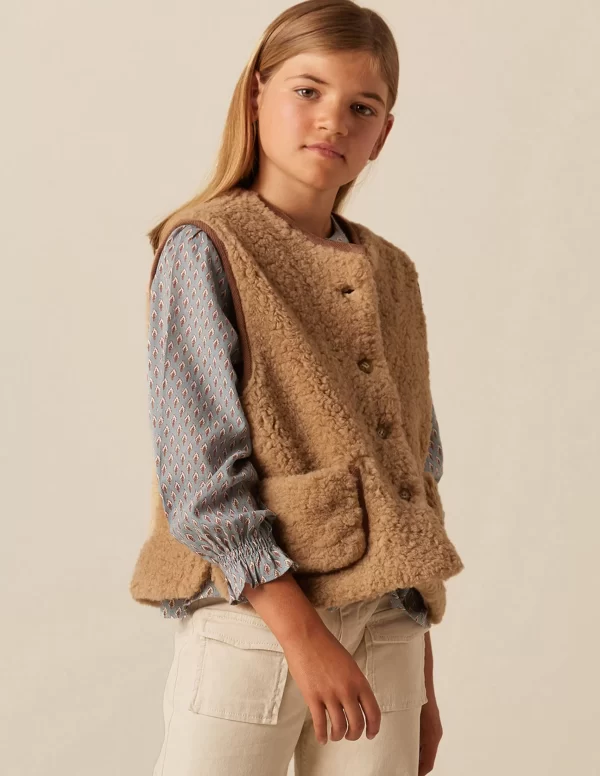 NÍCOLI CHALECO BORREGO< Ropa De Abrigo | Chalecos