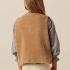 NÍCOLI CHALECO BORREGO< Ropa De Abrigo | Chalecos