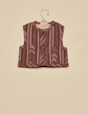 NÍCOLI CHALECO RAYA MARRÓN< Ropa De Abrigo