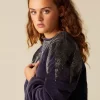NÍCOLI CHAQUETA BEADS TERCIOPELO< Ropa De Abrigo