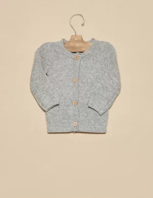 NÍCOLI CHAQUETA BEBé CANALé GRIS< Punto