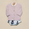 NÍCOLI CHAQUETA BEBé CANALé ROSA< Punto