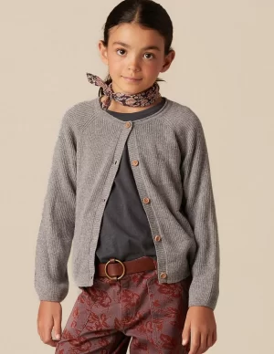 NÍCOLI CHAQUETA CANALé GRIS< Punto