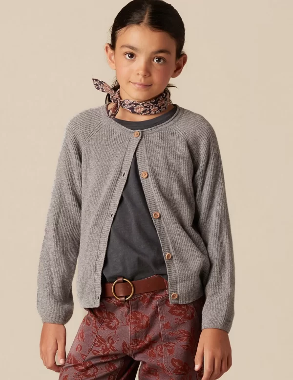 NÍCOLI CHAQUETA CANALé GRIS< Punto