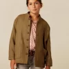 NÍCOLI CHAQUETA MAO ESPIGA MARRÓN< Ropa De Abrigo