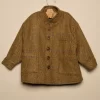 NÍCOLI CHAQUETA MAO ESPIGA MARRÓN< Ropa De Abrigo