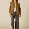 NÍCOLI CHAQUETA MAO ESPIGA MARRÓN< Ropa De Abrigo
