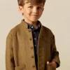 NÍCOLI CHAQUETA MAO ESPIGA MARRÓN< Ropa De Abrigo