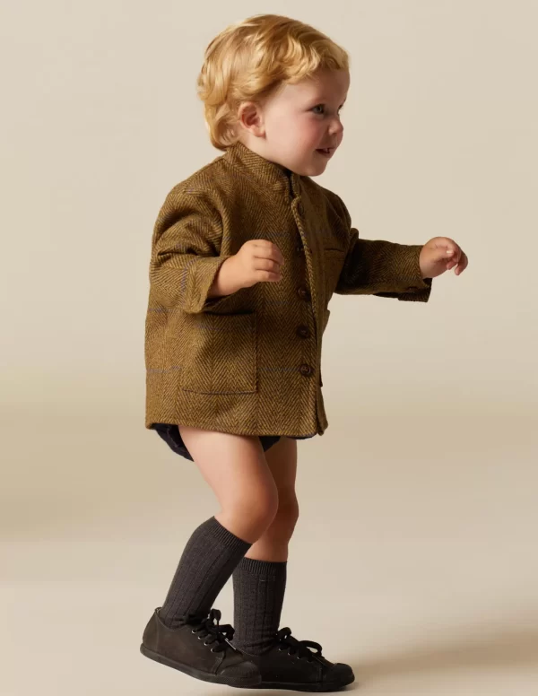 NÍCOLI CHAQUETA MAO ESPIGA MARRÓN< Ropa De Abrigo
