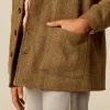 NÍCOLI CHAQUETA MAO ESPIGA MARRÓN< Ropa De Abrigo