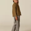 NÍCOLI CHAQUETA MAO ESPIGA MARRÓN< Ropa De Abrigo