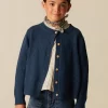 NÍCOLI CHAQUETA PUNTO DIBUJO AZUL< Punto