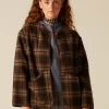 NÍCOLI CHAQUETÓN CUADROS< Ropa De Abrigo
