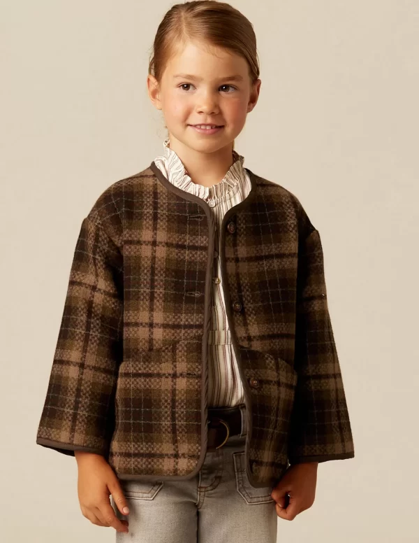 NÍCOLI CHAQUETÓN CUADROS< Ropa De Abrigo