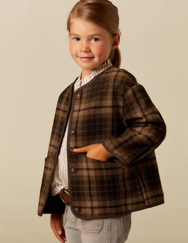 NÍCOLI CHAQUETÓN CUADROS< Ropa De Abrigo