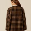 NÍCOLI CHAQUETÓN CUADROS< Ropa De Abrigo