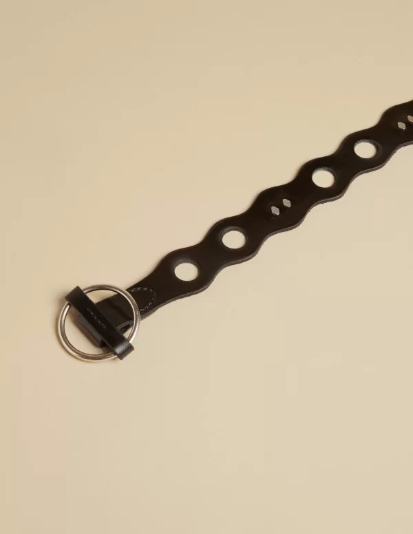 NÍCOLI CINTURÓN RETRO NEGRO< Cinturones