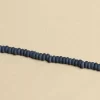 NÍCOLI COLLAR CORTO MADERA AZUL< Collares | Collares
