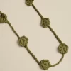 NÍCOLI COLLAR FLOR PUNTO< Collares | Collares
