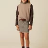 NÍCOLI FALDA VAQUERA GRIS< Denim | Faldas