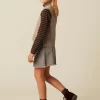 NÍCOLI FALDA VAQUERA GRIS< Denim | Faldas