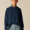 NÍCOLI JERSEY AZUL OSCURO CAPUCHA< Punto
