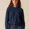 NÍCOLI JERSEY AZUL OSCURO CAPUCHA< Punto