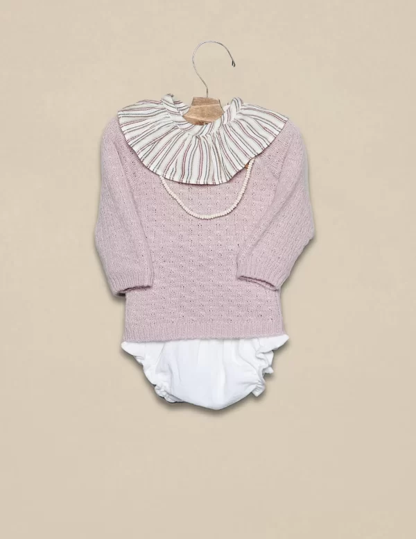 NÍCOLI JERSEY BEBé CANALé ROSA< Punto