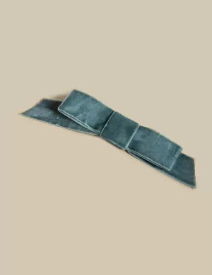 NÍCOLI LAZO TERCIOPELO VERDE< Accesorios De Pelo