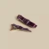 NÍCOLI 2 LAZOS TERCIOPELO MORA< Accesorios De Pelo