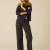 NÍCOLI PANTALÓN ANCHO BOLSILLOS ANTRACITA< Denim | Pantalones