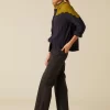 NÍCOLI PANTALÓN ANCHO BOLSILLOS ANTRACITA< Denim | Pantalones